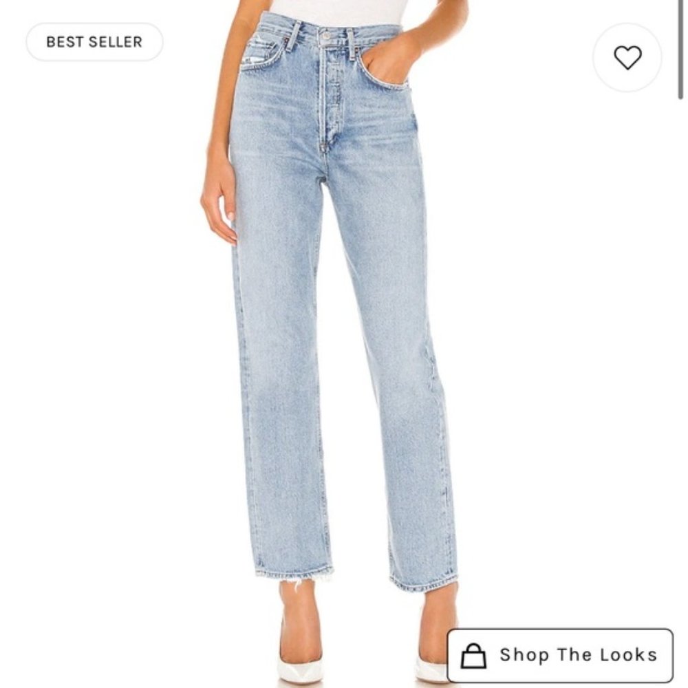 Agolde 90's Mid Rise Loose Fit in "Snapshot"